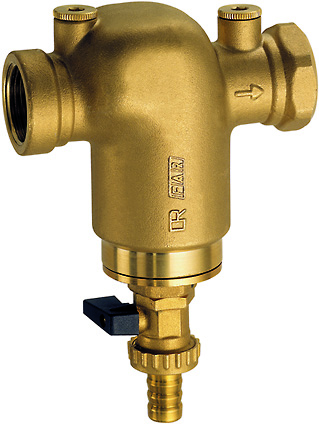 Far Фильтр 1 1/2"ВР-ВР 300 мкм латунь без манометра