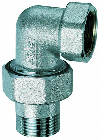 Far 1 1/4" ВР-американка трехсоставной угловой разъемный фитинг