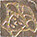 Versace Marble Medusa Greca Marron  2,7x2,7 см вставка