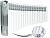 Rifar Base Ventil Flex 350 - 4 секции Биметаллический радиусный радиатор