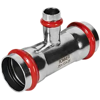 ROMMER Тройник переходной ВПр 35х15х35 из нержавеющей стали прессовой, арт. RSS-0014-351535