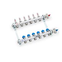 Rehau Распределительный коллектор HKV-D с расходомерами нержавеющая сталь Rehau Распределительный коллектор HKV-D с расходомерами нержавеющая сталь