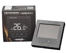 Теплолюкс Pontus Space Wi-Fi Терморегулятор электронный черный