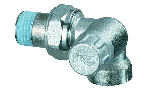 Far Вентиль запорный трехосевой правосторонний, 1/2" ВР