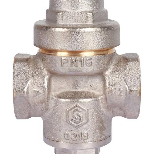 Stout 3/4 Редуктор давления PN16 вн/вн без подключения манометра