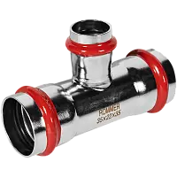 ROMMER Тройник переходной ВПр 35х22х35 из нержавеющей стали прессовой, арт. RSS-0014-352235