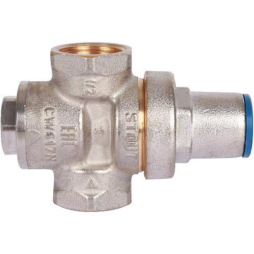 Stout 3/4 Редуктор давления PN16 вн/вн без подключения манометра