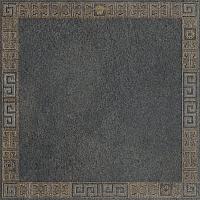 Versace Greek Cassettone Antracite/Oro 40×40 см Декор