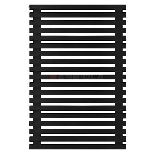 Arbiola Gorizont Ritmo H 700-40-19 секций чёрный горизонтальный  радиатор c боковым подключением