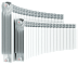 Rifar Base Flex 500- 4 секции Биметаллический радиусный радиатор