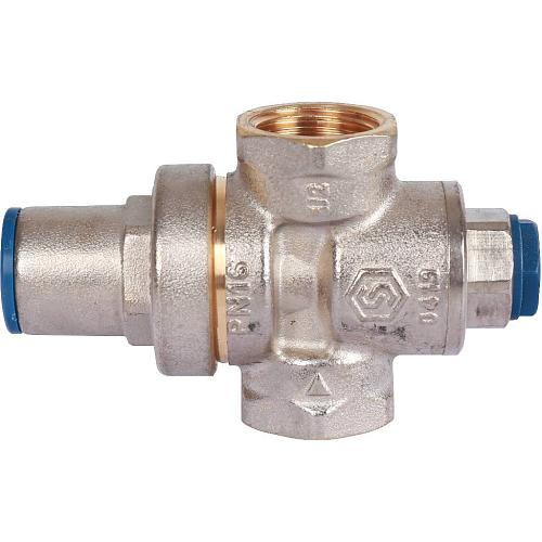 Stout 3/4 Редуктор давления PN16 вн/вн с выходом под манометр