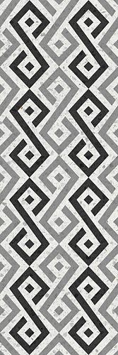 Gracia Ceramica, Molle, black Декор 01 30х90