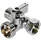 Bugatti Miami Кран шаровой-тройник для подключения сантех. приборов 1/2x1/2х3/4