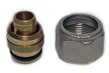 Luxor Компрессионный фитинг для труб из полипропилена и сшитого полиэтилена, TP98 резьба 3/4" EK 20х2,0