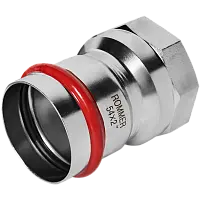 ROMMER Переходник ВПр-Вр 54x2, из нержавеющей стали прессовой, арт. Rss-0022-000542