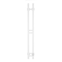 Energy Dart 1200x100 белый матовый Электрический полотенцесушитель с таймером