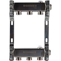 ROMMER Коллектор из нержавеющей стали для радиаторной разводки 03 вых.