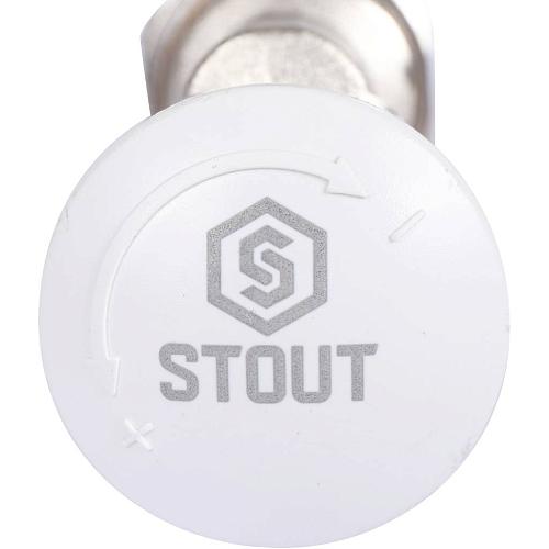Stout 1/2" Клапан термостатический осевой