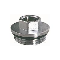 FAR Переходник 3/4 х 1/2 внутренняя-наружная резьба, хромированная латунь