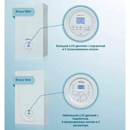 Sime BRAVA SLIM 25 BF Настенный газовый котёл двухконтурный с закрытой камерой сгорания